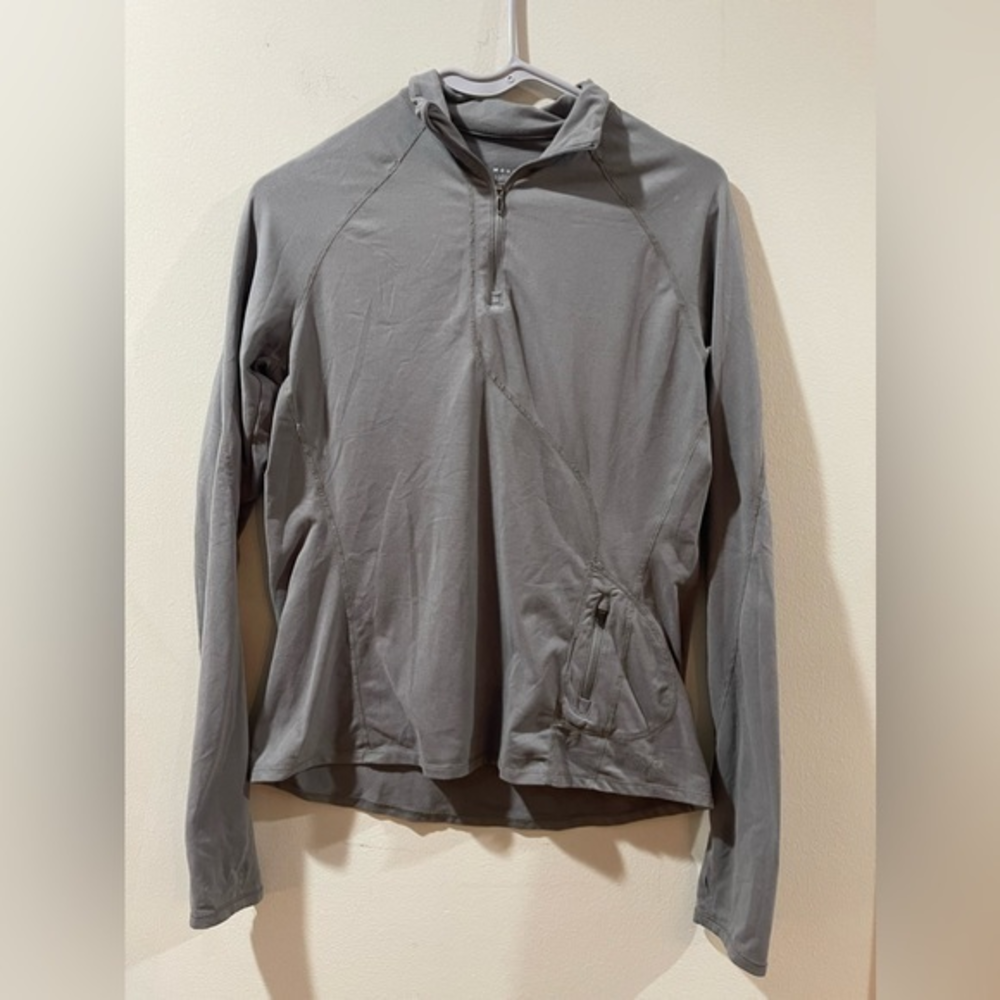 Mountain Hardwear Quarter. Zip Buttersoft Gray‎ Longsleeve